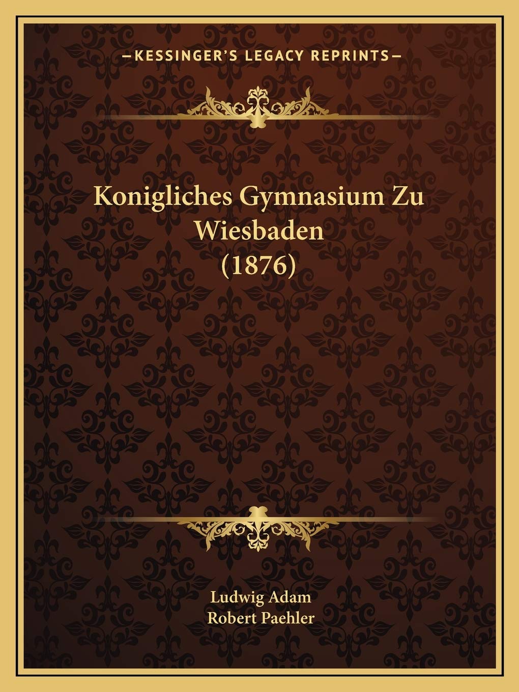 Konigliches Gymnasium Zu Wiesbaden (1876) Contemporary literature