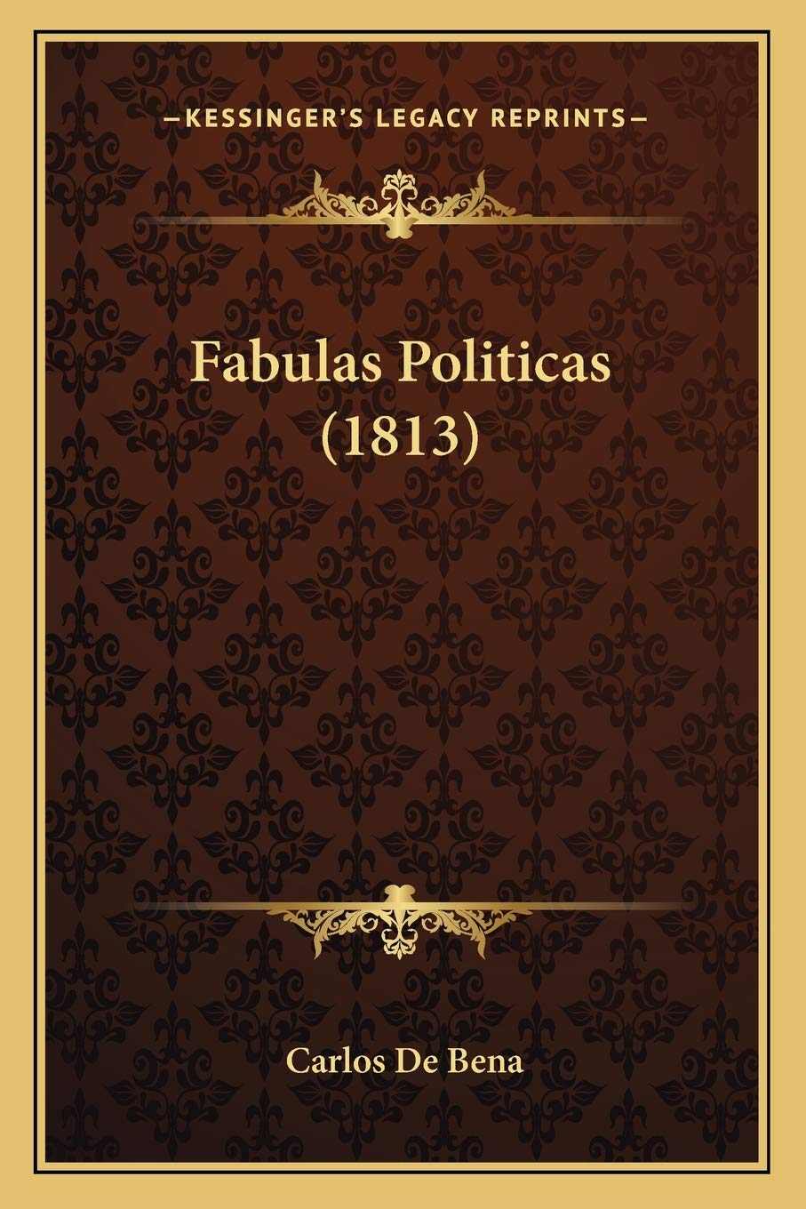 Fabulas Politicas (1813) Philosophy