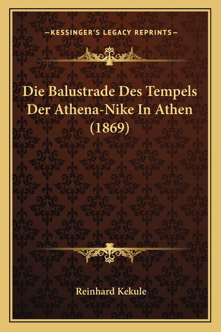 Die Balustrade Des Tempels Der Athena-Nike In Athen (1869) International