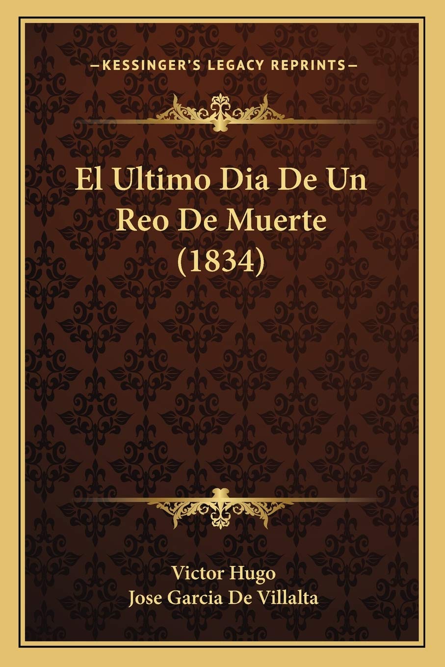 El Ultimo Dia De Un Reo De Muerte (1834) International