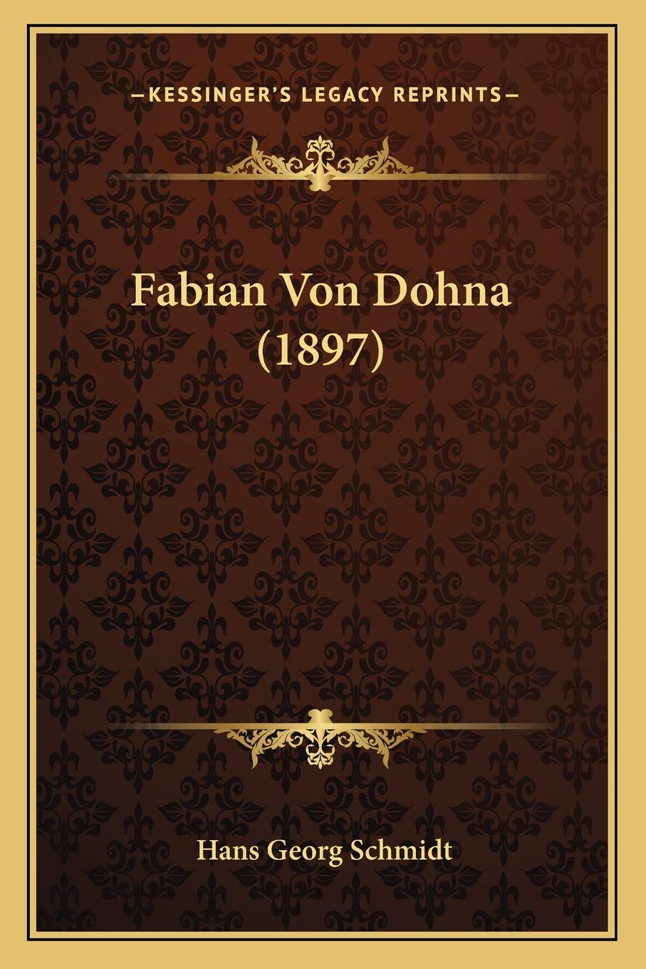 Fabian Von Dohna (1897) International