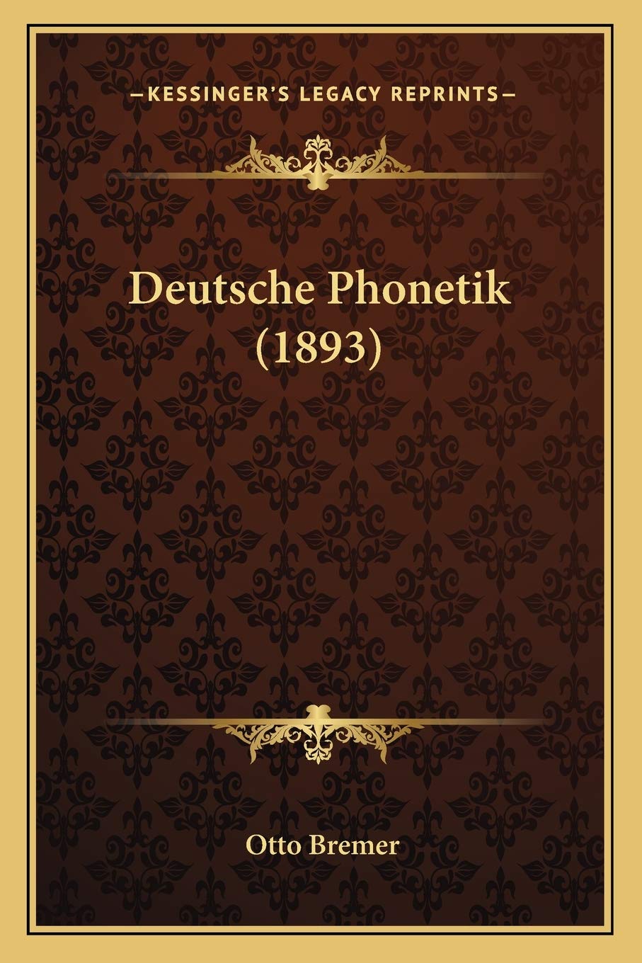 Product Image: Deutsche Phonetik (1893)