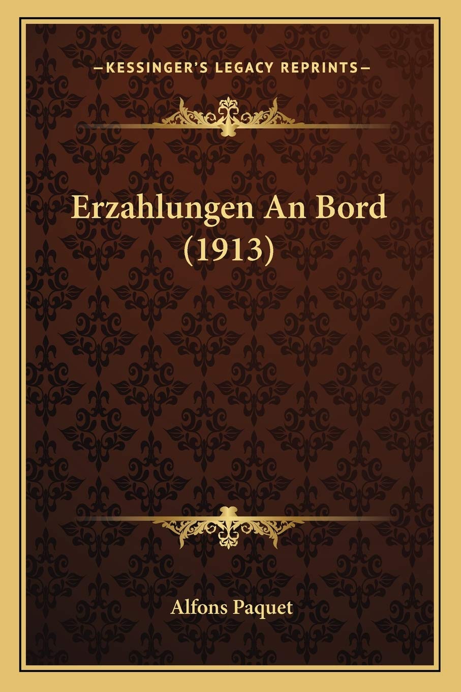 Erzahlungen An Bord (1913) International