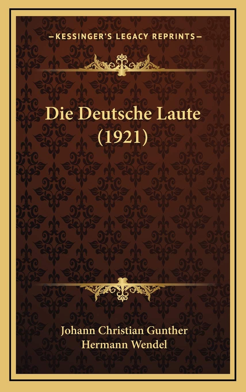 Die Deutsche Laute (1921) Contemporary literature
