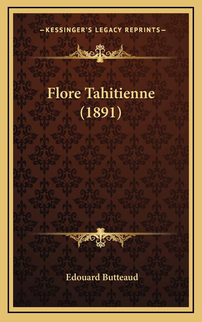 Product Image: Flore Tahitienne (1891)