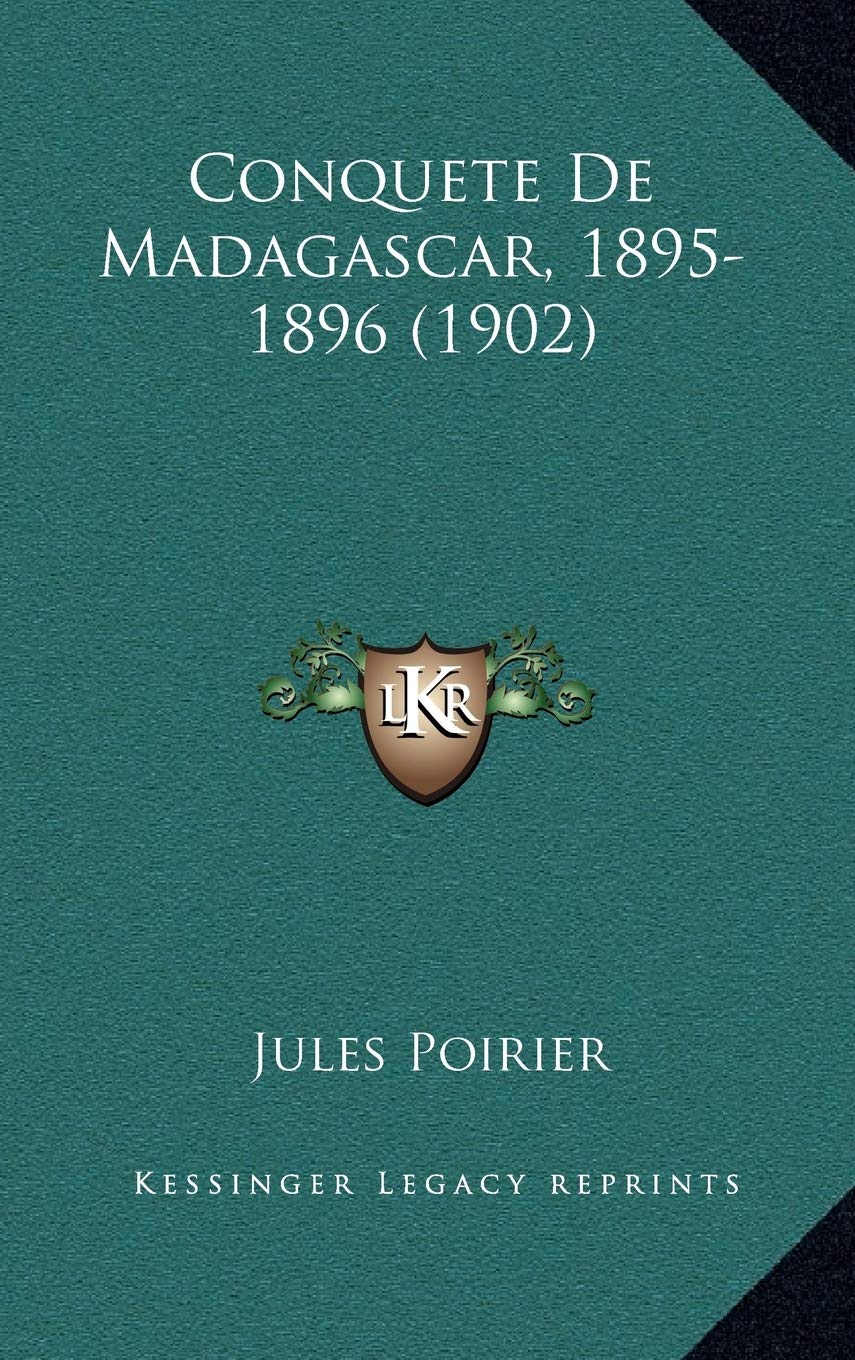 Conquete De Madagascar, 1895-1896 (1902) Contemporary literature