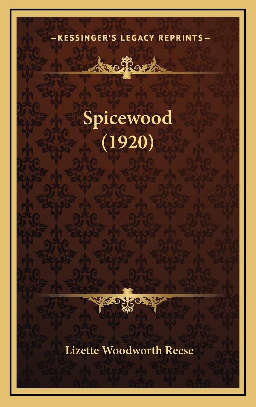 Spicewood (1920) Contemporary literature