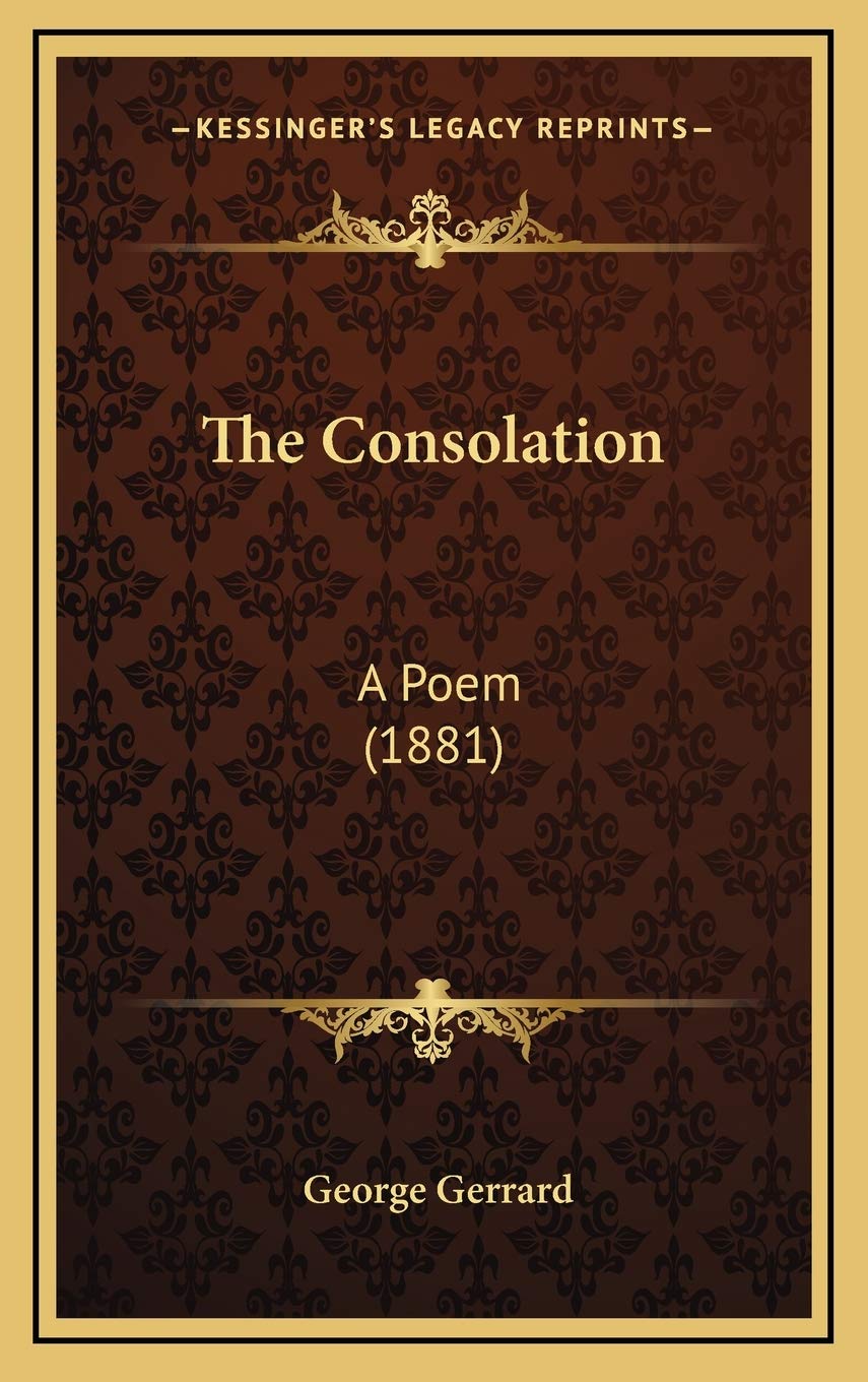 Product Image: The Consolation: A Poem (1881)