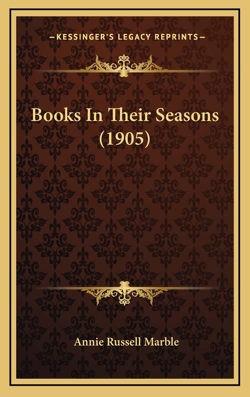 Books In Their Seasons (1905) Contemporary literature