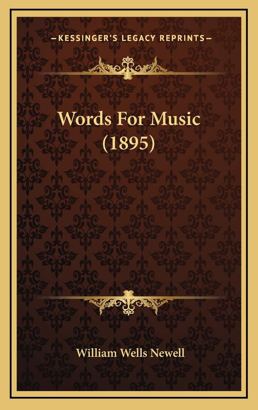 Words For Music (1895) Arts & Music