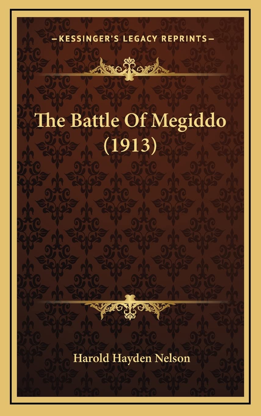 The Battle Of Megiddo (1913) Contemporary literature
