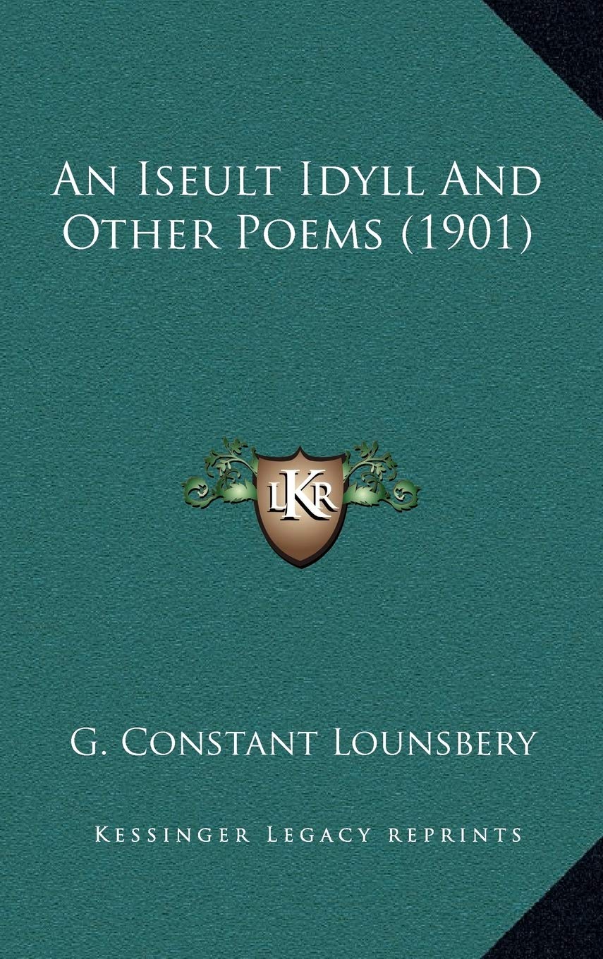 An Iseult Idyll And Other Poems (1901) Contemporary literature