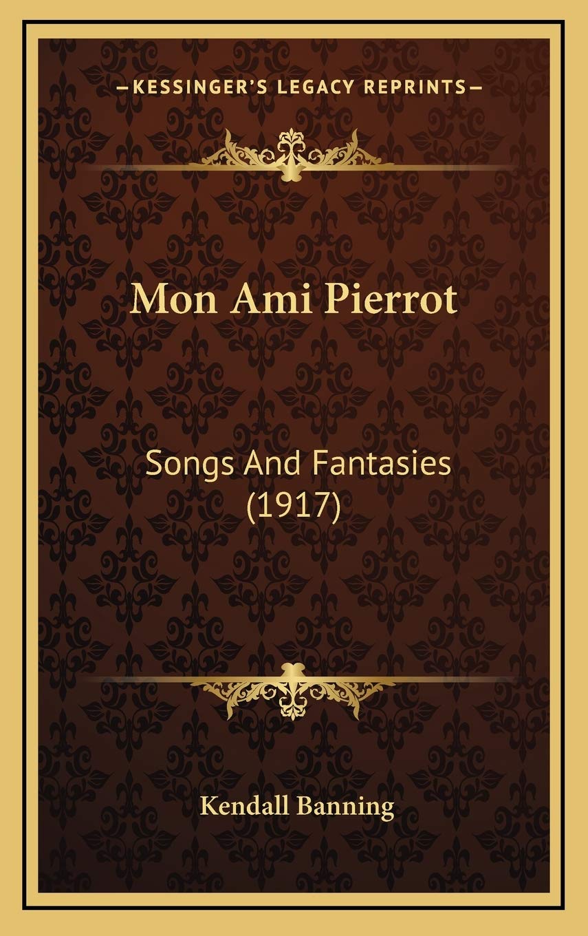 Mon Ami Pierrot: Songs And Fantasies (1917) Law
