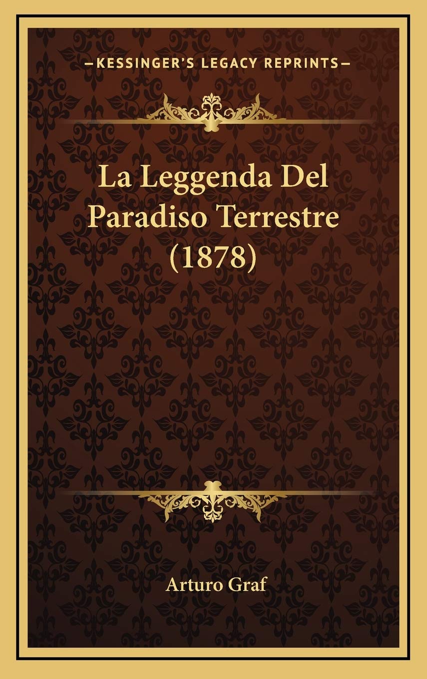 La Leggenda Del Paradiso Terrestre (1878) Contemporary literature