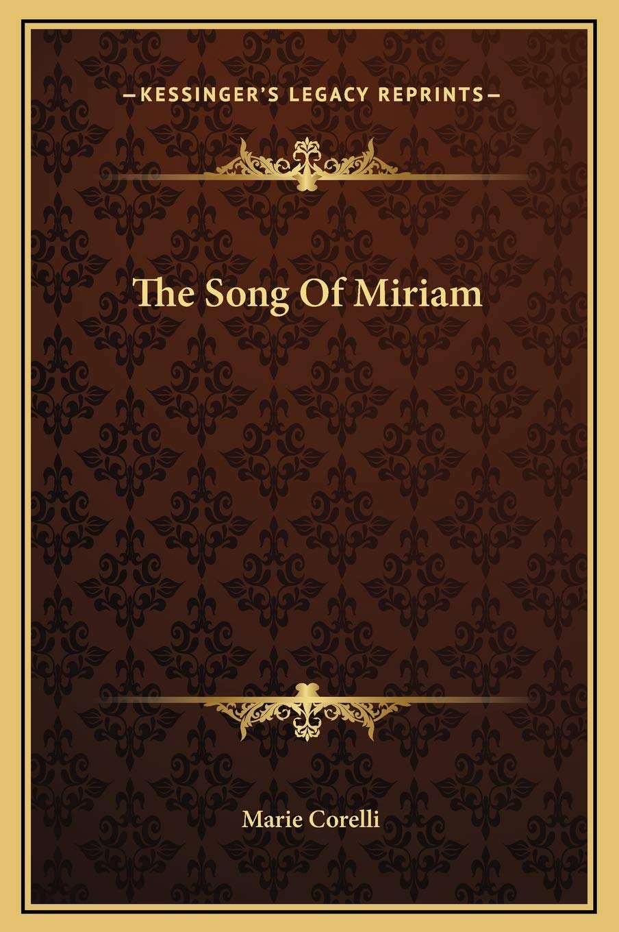 The Song Of Miriam book