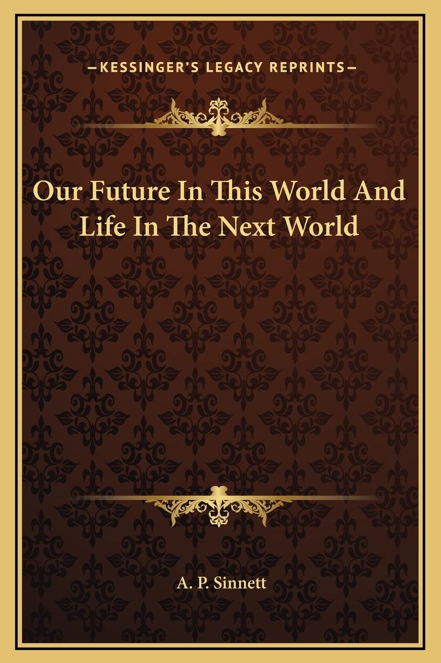 Our Future In This World And Life In The Next World Philosophy
