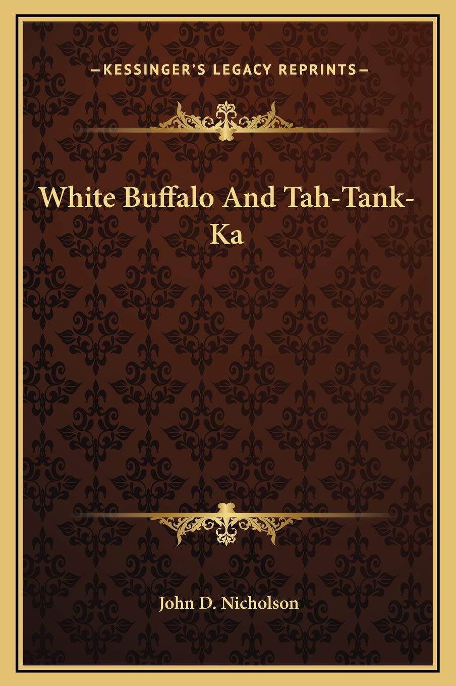 White Buffalo And Tah-Tank-Ka Contemporary literature