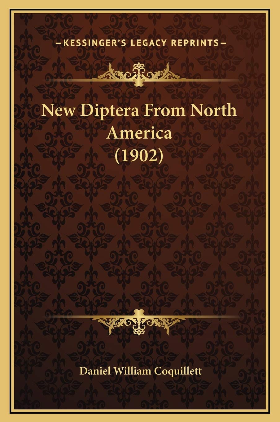 New Diptera From North America (1902) Politics & History