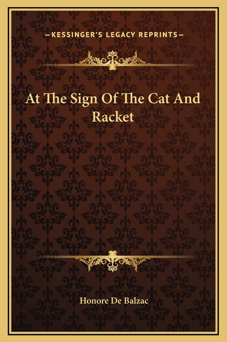 At The Sign Of The Cat And Racket Contemporary literature