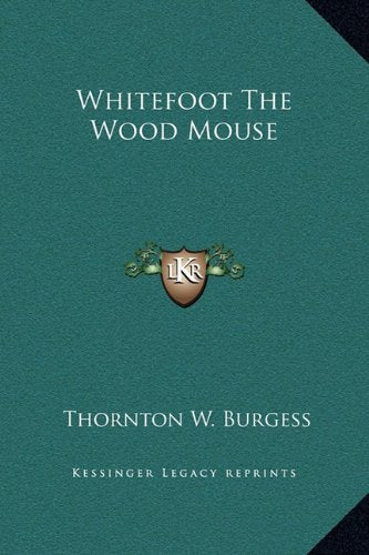 Whitefoot the Wood Mouse Contemporary literature