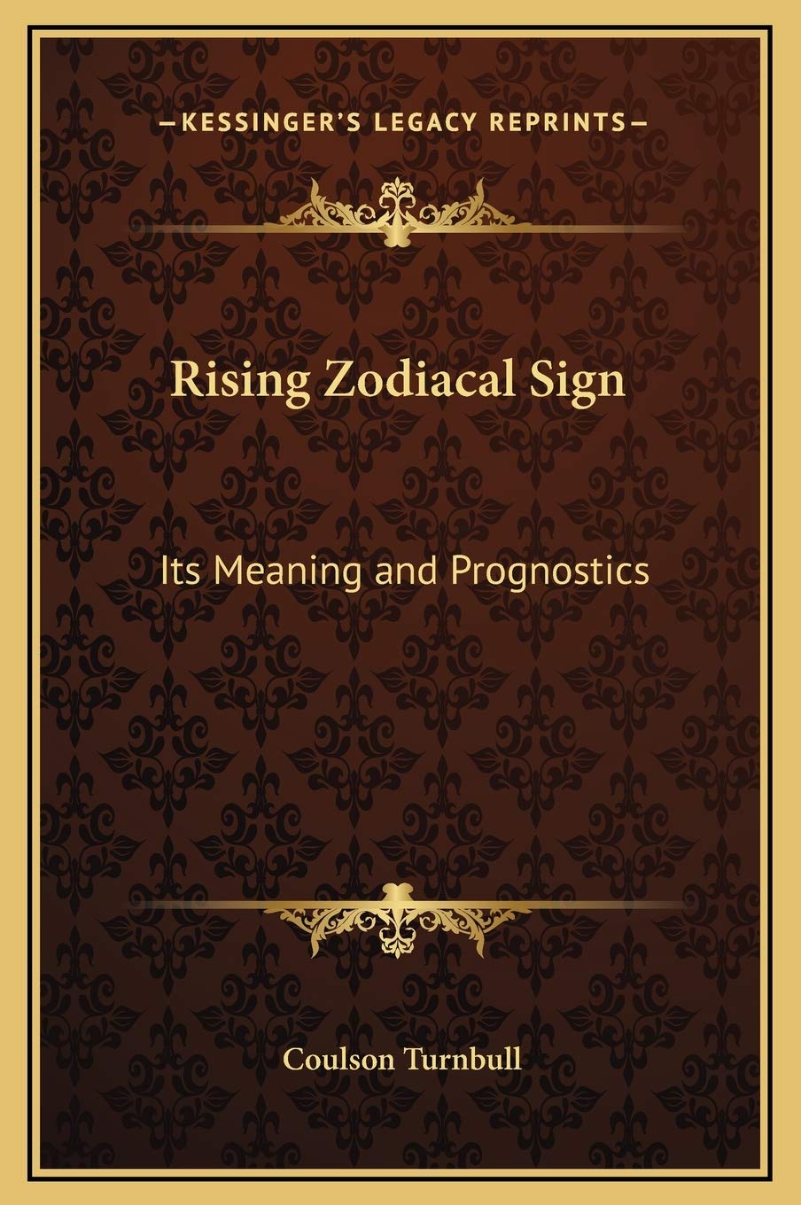 Rising Zodiacal Sign: Its Meaning and Prognostics Contemporary literature