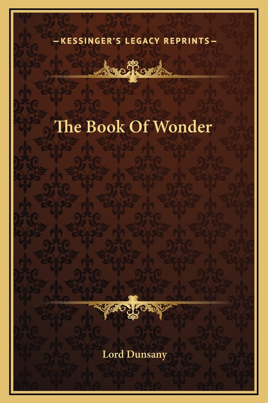 The Book Of Wonder Poetry