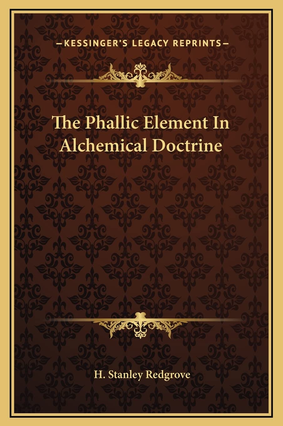 The Phallic Element In Alchemical Doctrine Philosophy