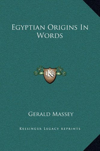 Egyptian Origins In Words Contemporary literature