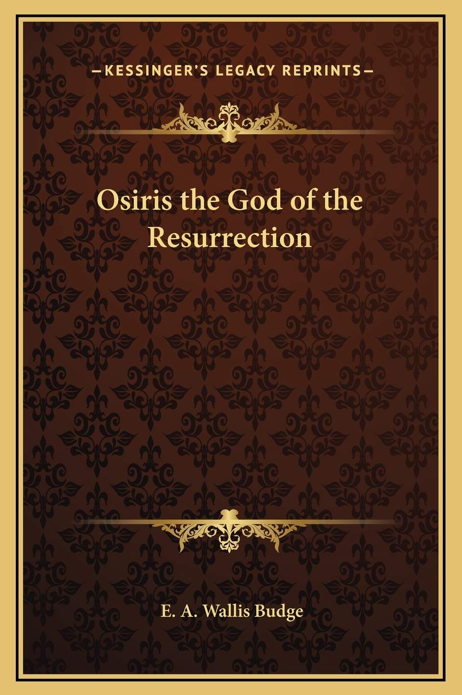 Osiris the God of the Resurrection Contemporary literature