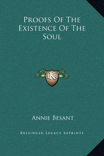 Proofs Of The Existence Of The Soul Philosophy