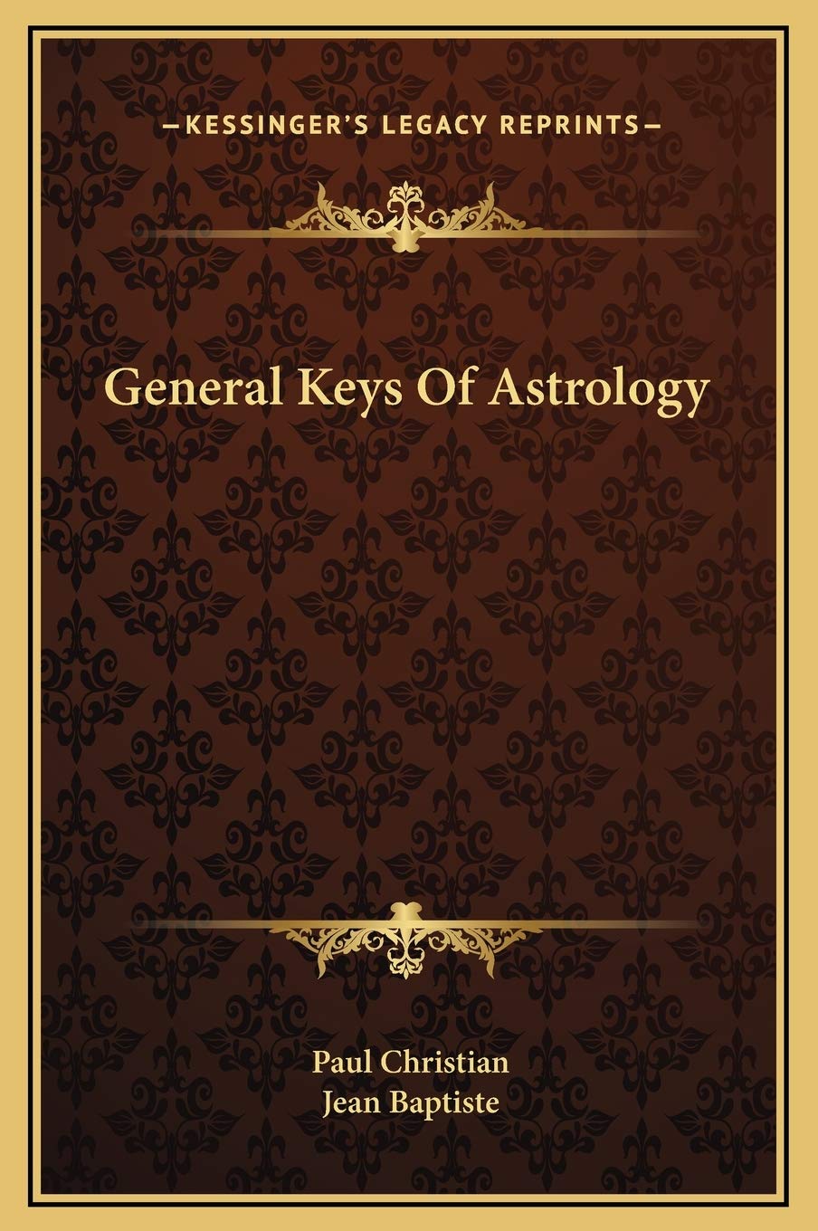 General Keys Of Astrology Philosophy