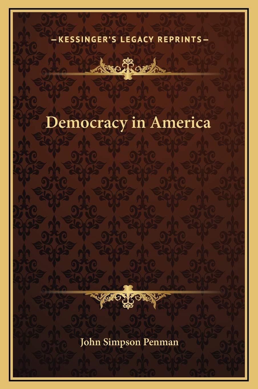 Product Image: Democracy in America