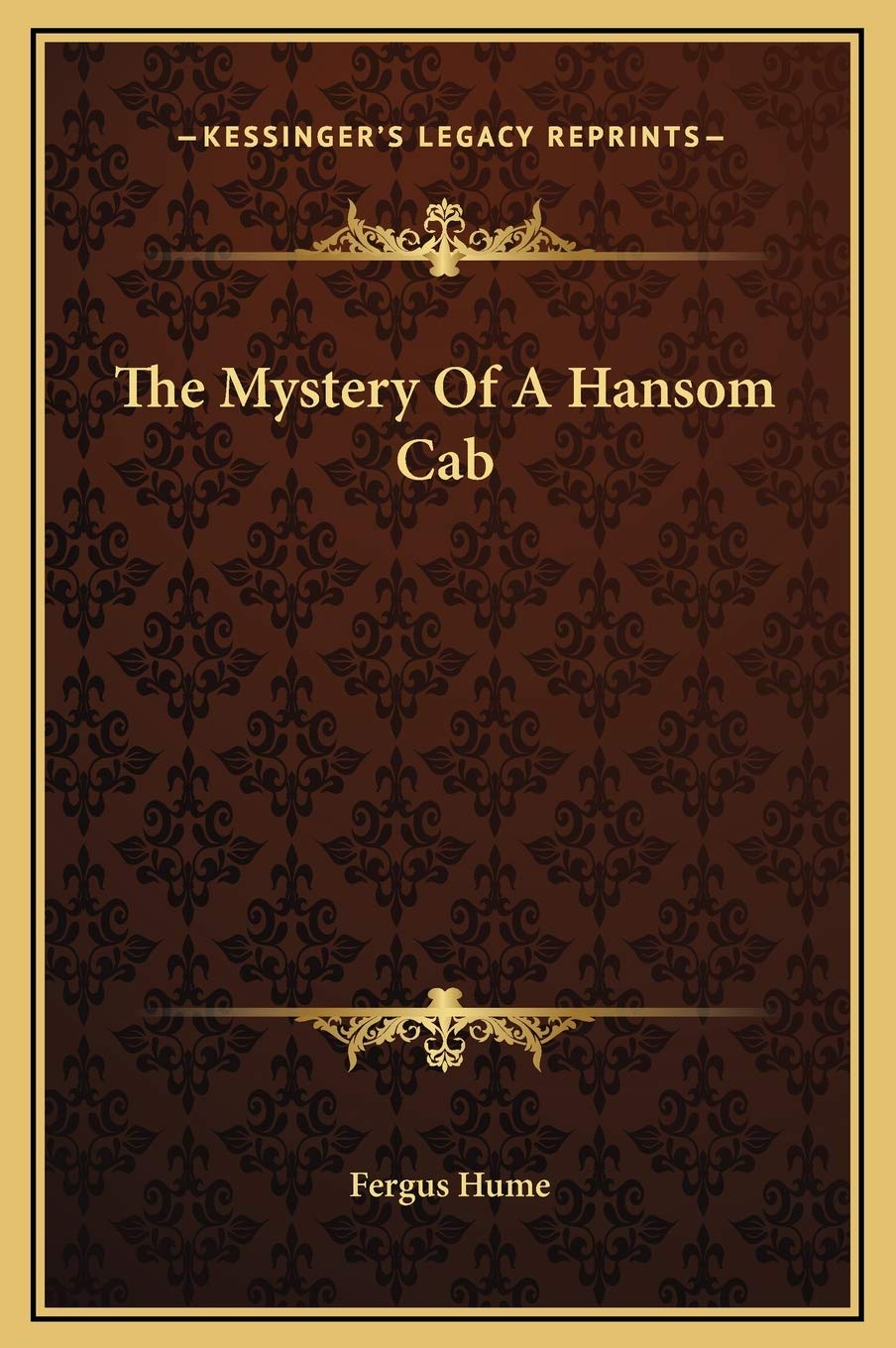 The Mystery Of A Hansom Cab Contemporary literature
