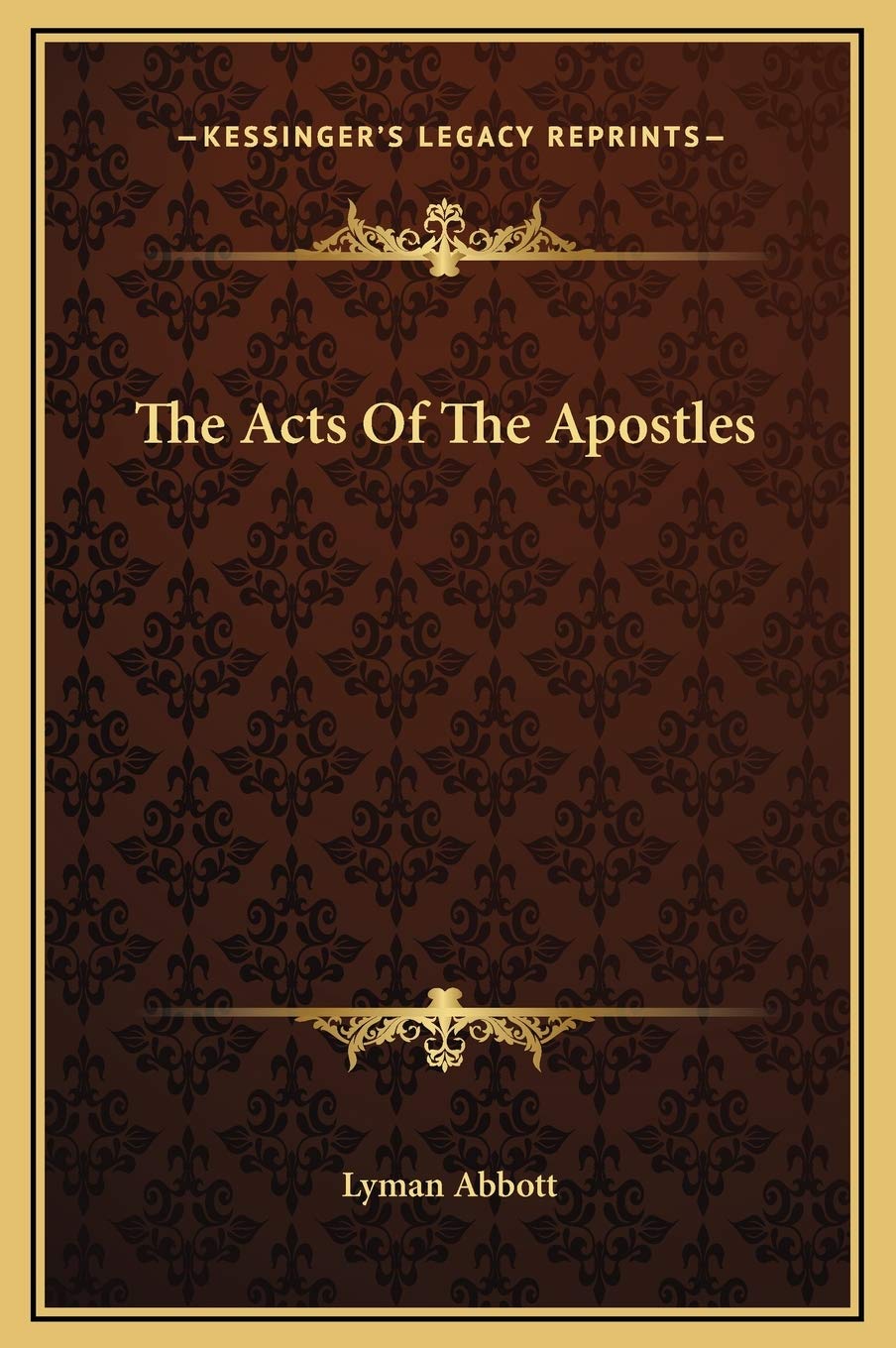 The Acts Of The Apostles Contemporary literature