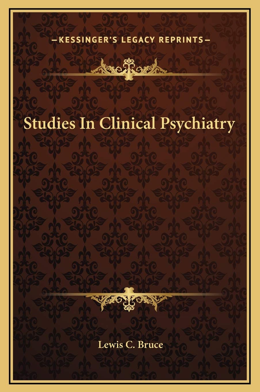 Studies In Clinical Psychiatry Medicine