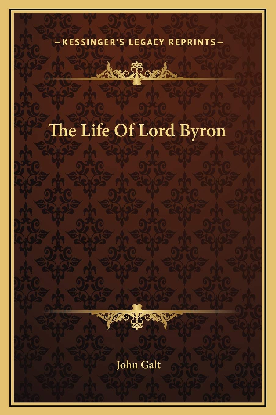 The Life Of Lord Byron Contemporary literature