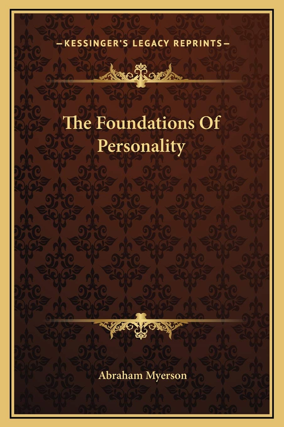 The Foundations Of Personality Contemporary literature