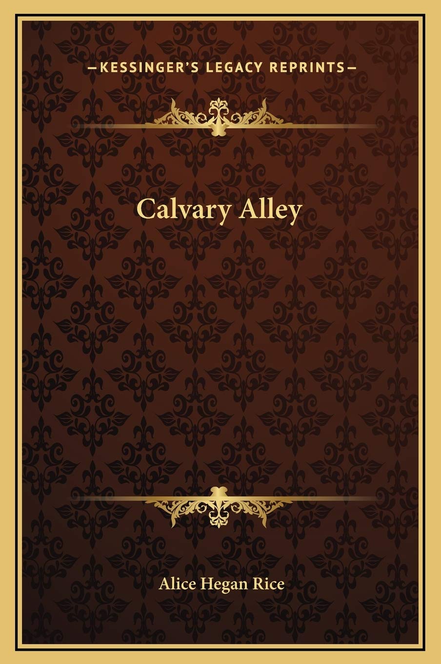 Calvary Alley Contemporary literature