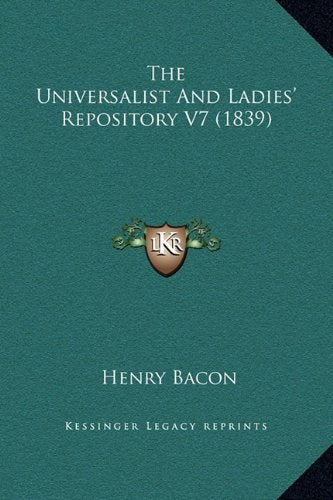 The Universalist And Ladies' Repository V7 (1839) Contemporary literature