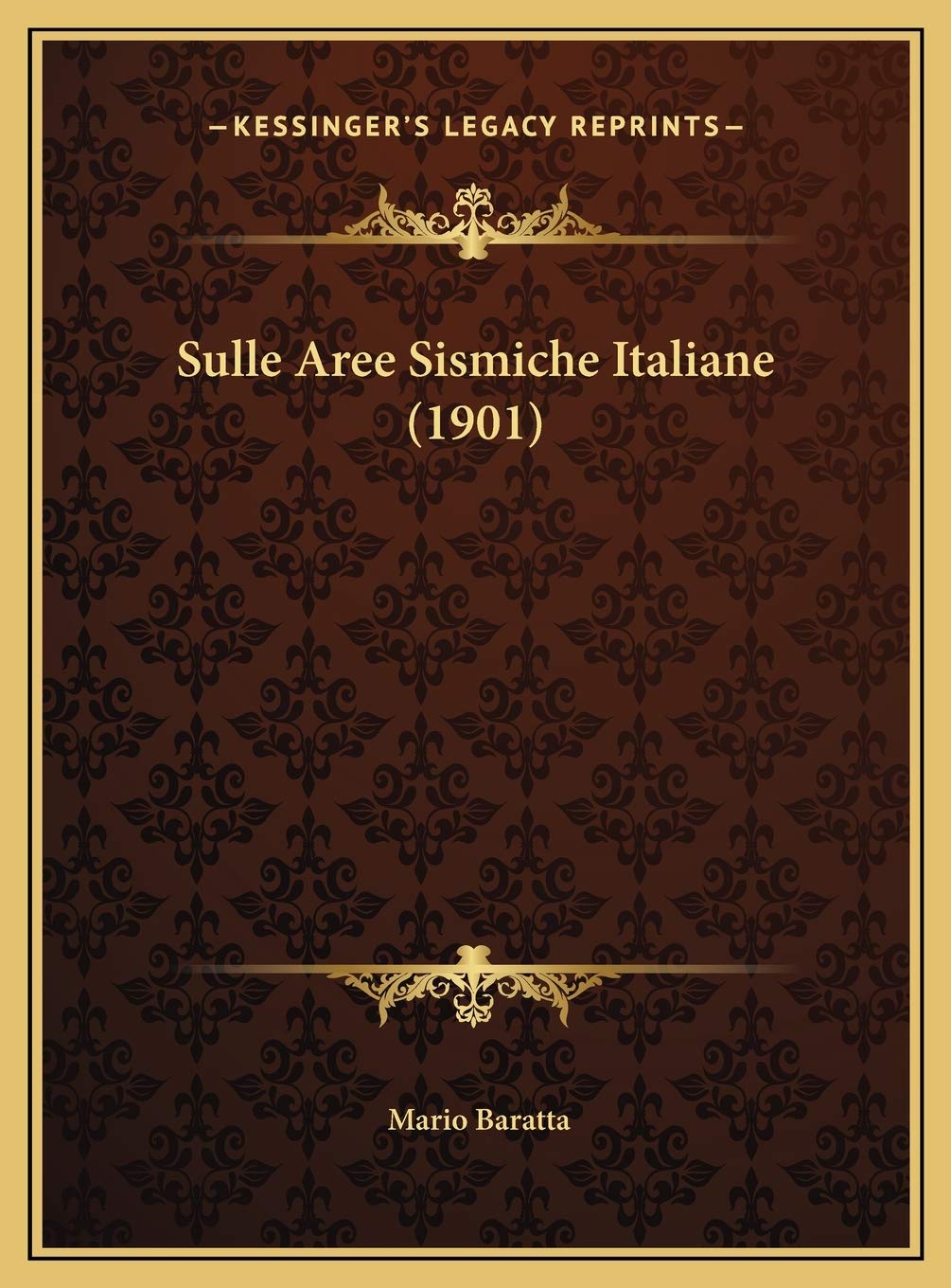 Sulle Aree Sismiche Italiane (1901) Contemporary literature