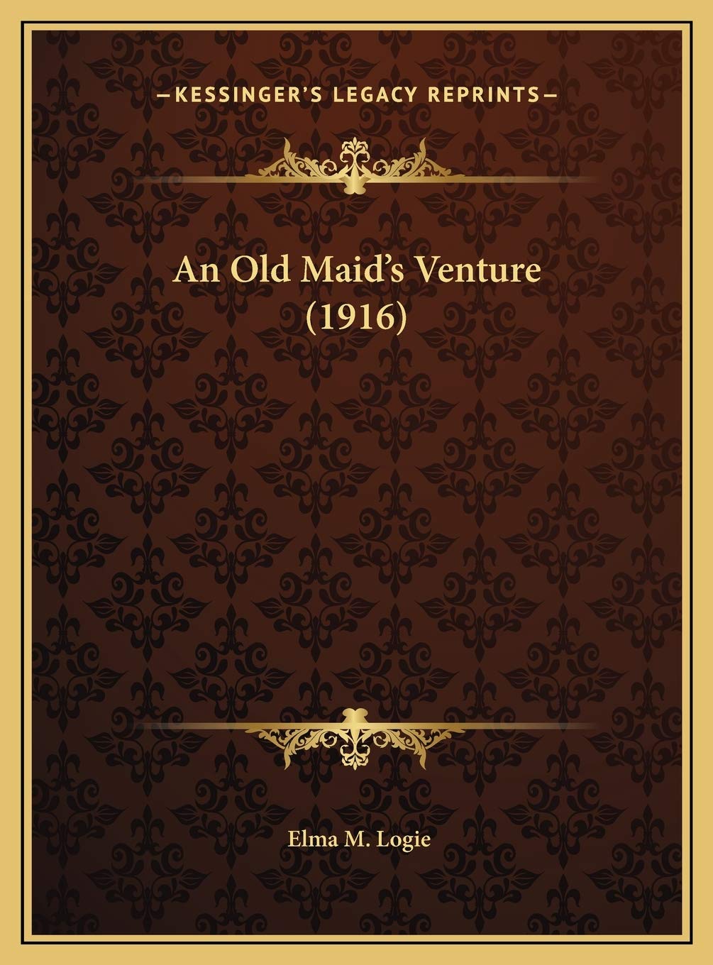 An Old Maid's Venture (1916) Contemporary literature