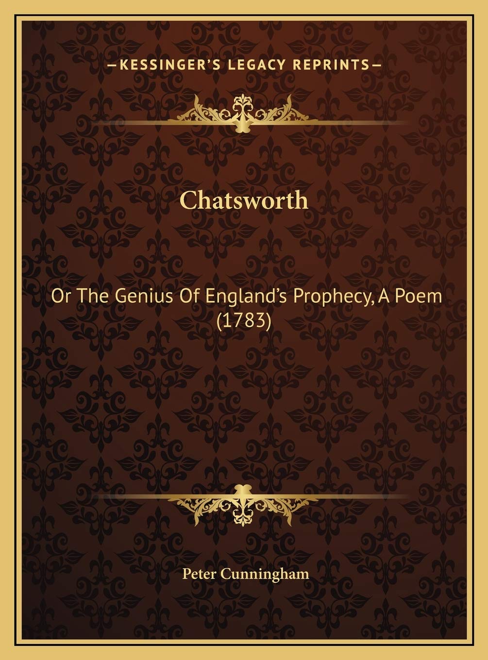 Chatsworth: Or The Genius Of England's Prophecy, A Poem (1783) Religion & Esotericism