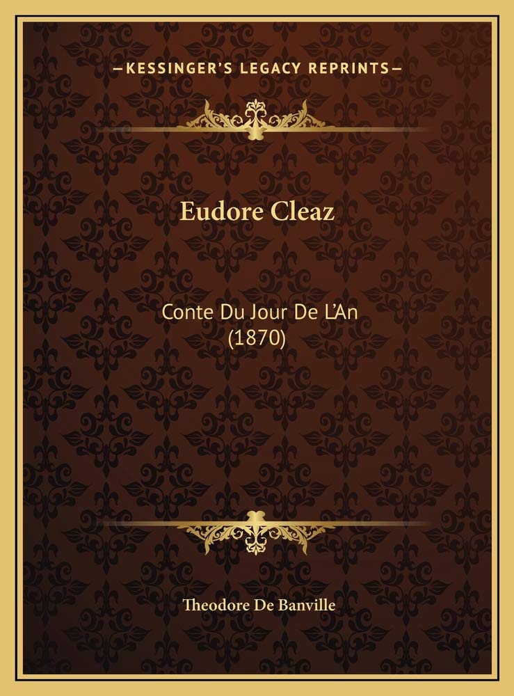 Eudore Cleaz: Conte Du Jour De L'An (1870) Contemporary literature