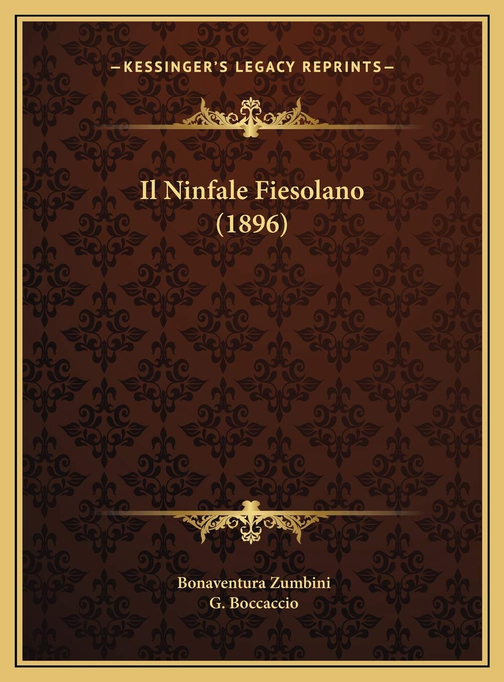 Il Ninfale Fiesolano (1896) Contemporary literature