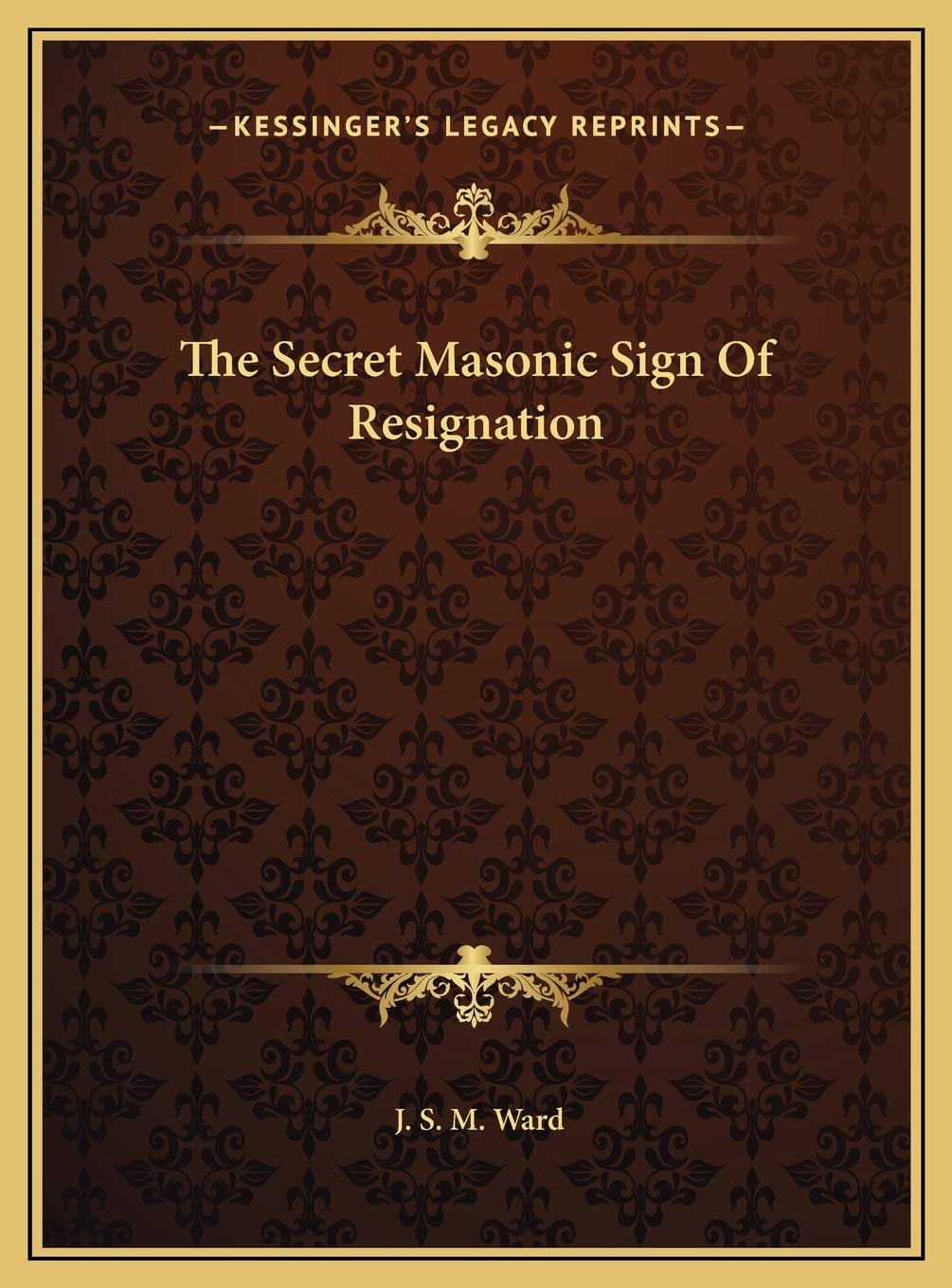 The Secret Masonic Sign Of Resignation Social Sciences