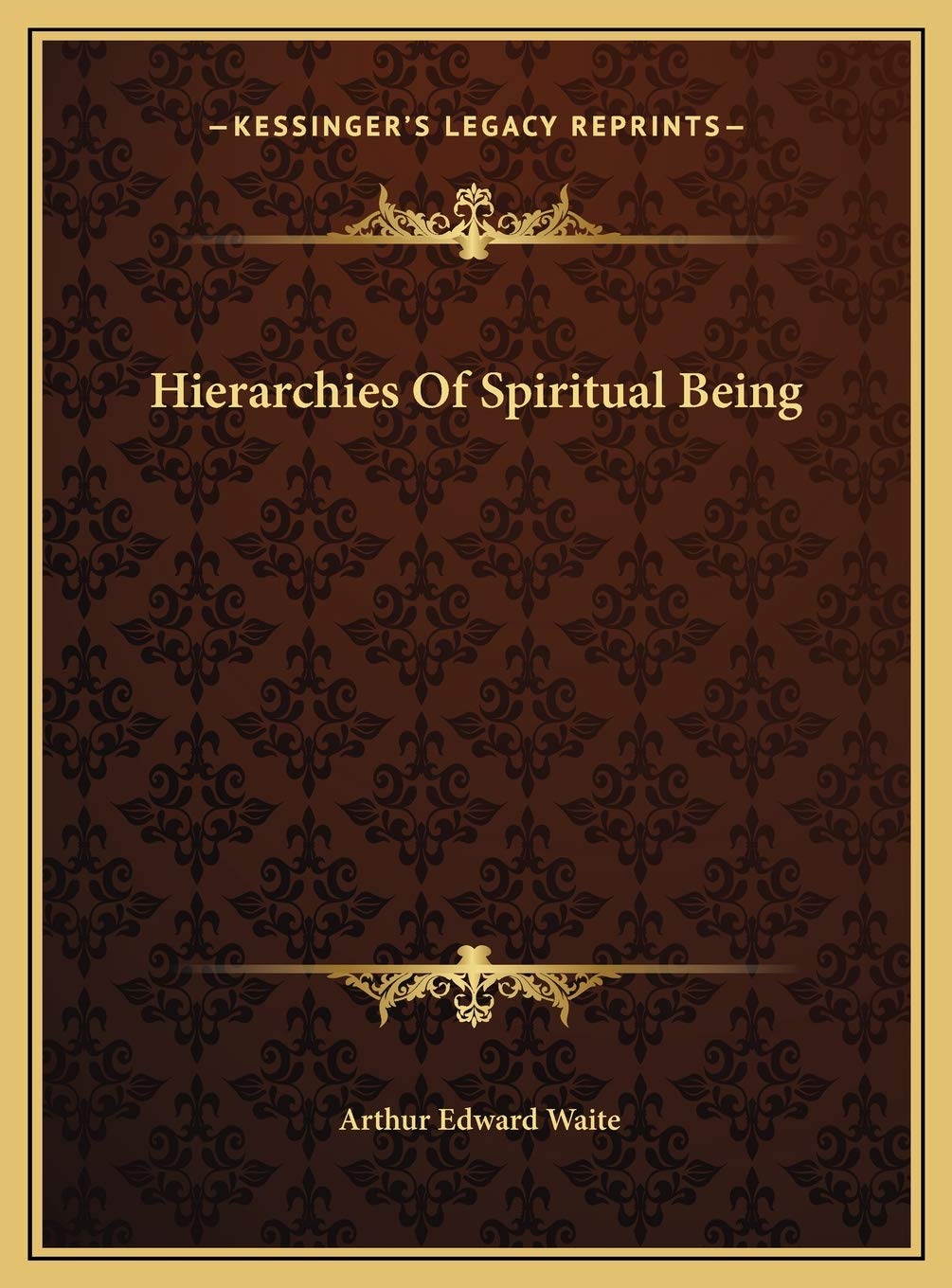 Hierarchies Of Spiritual Being Philosophy