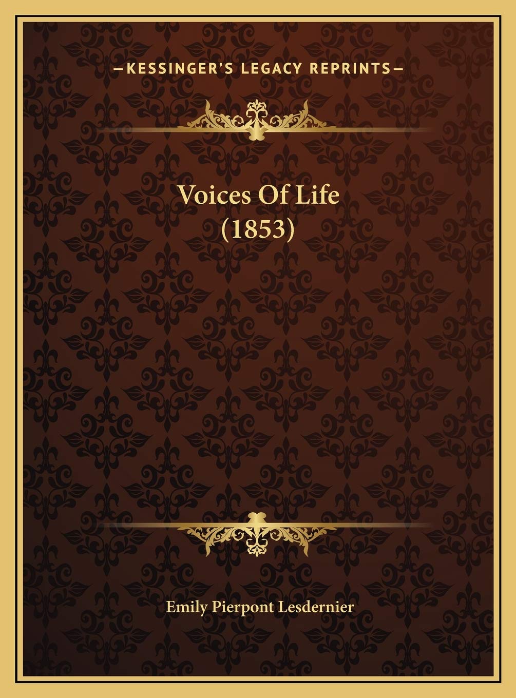 Voices Of Life (1853) Contemporary literature