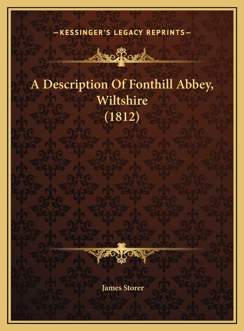 A Description Of Fonthill Abbey, Wiltshire (1812) Contemporary literature
