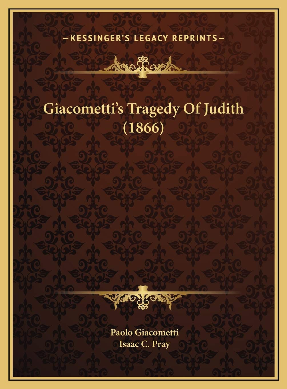 Giacometti's Tragedy Of Judith (1866) Film, Art & Culture