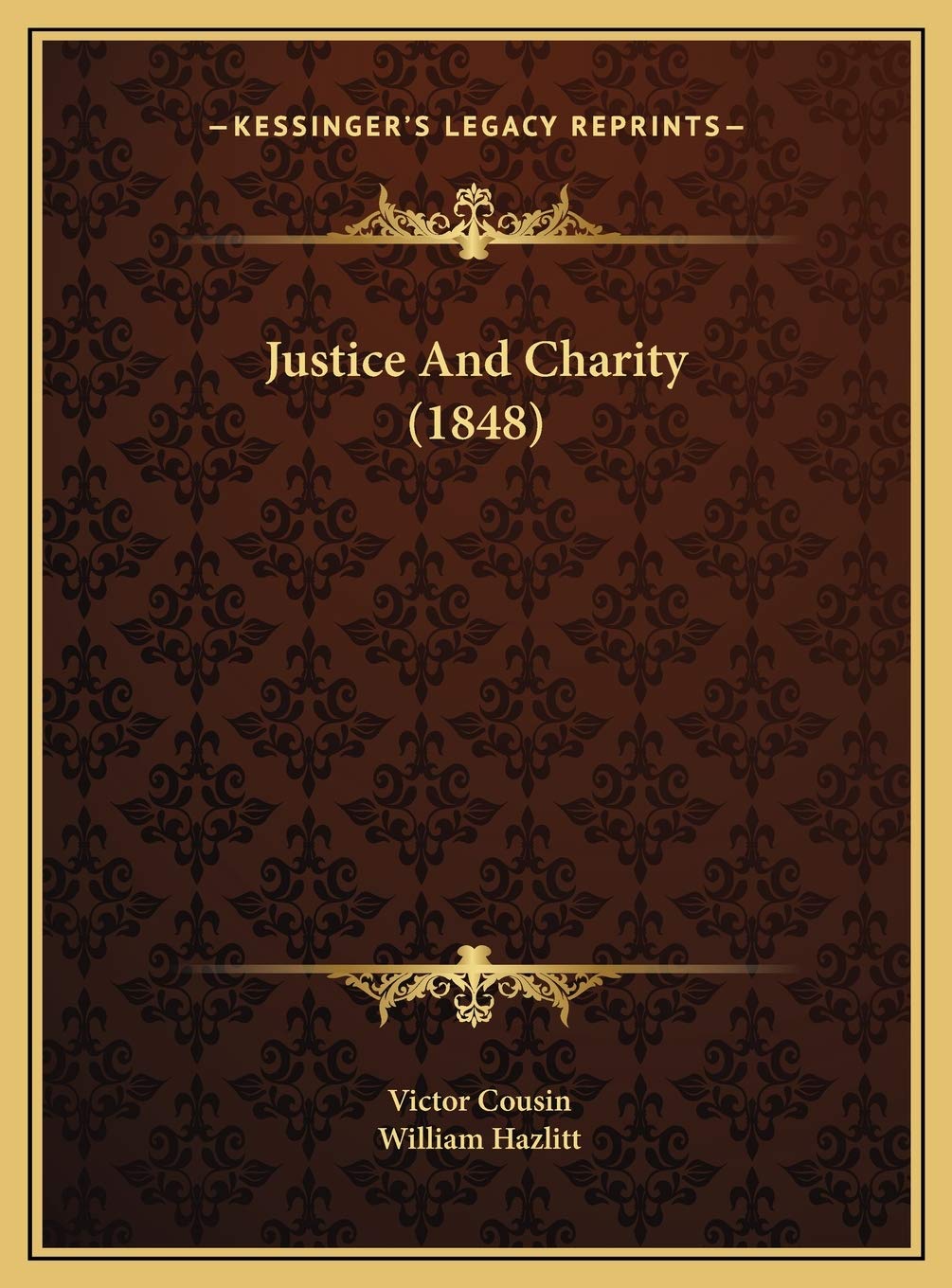 Justice And Charity (1848) Law